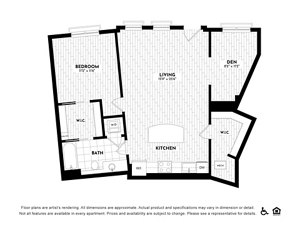 Floorplan Flat 107