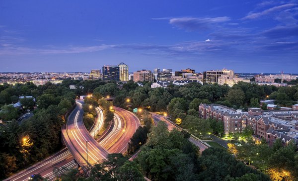 Verde Pointe: View of luxury apartments with modern architecture in Atlanta