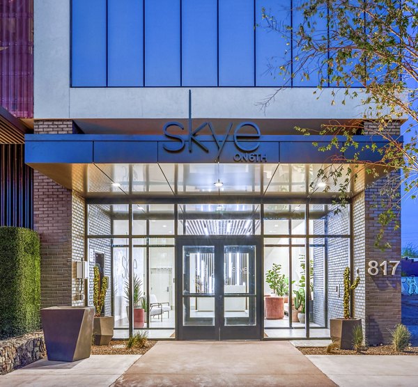 Skye on 6th Apartments: Elegant building in central Phoenix, offering luxury living and modern amenities