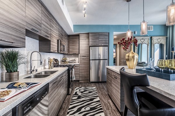 kitchen at Constellation Apartments