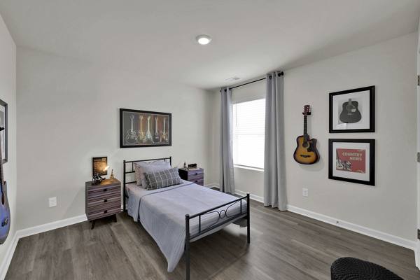 bedroom at Valley Ridge Apartments