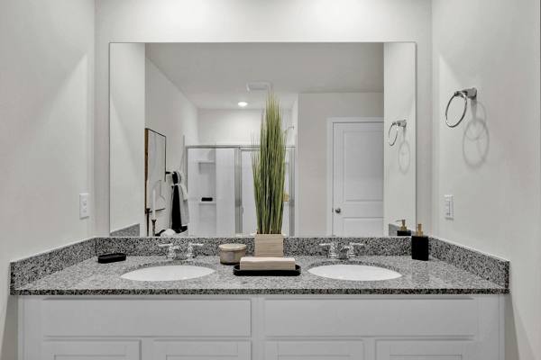 bathroom at Valley Ridge Apartments