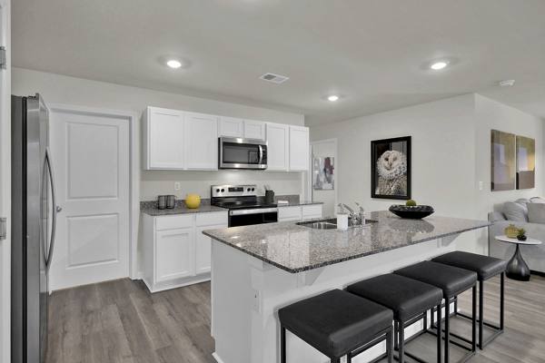 kitchen at Valley Ridge Apartments