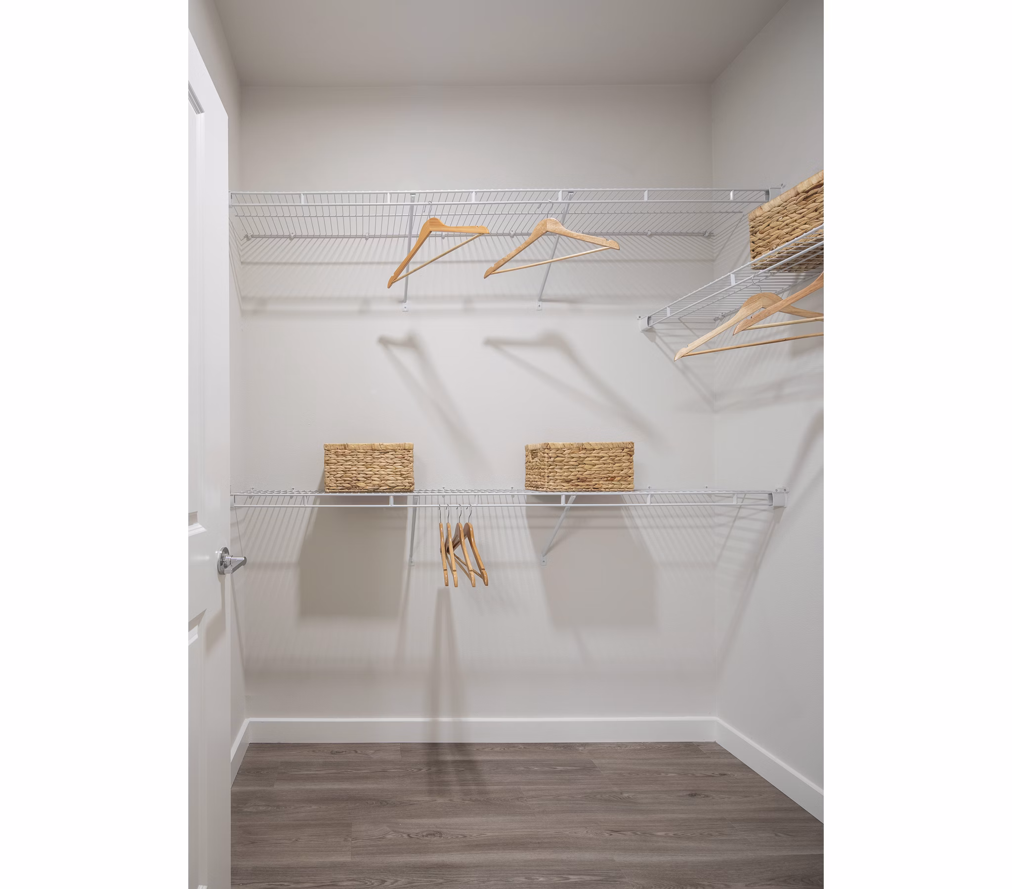 Bedroom featuring contemporary design and natural light at Prose District West Apartments