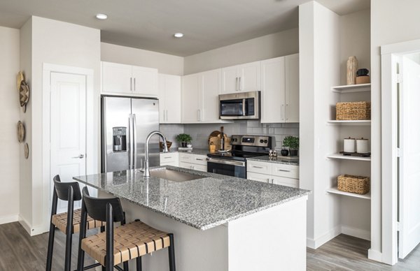 kitchen at Prose District West Apartments