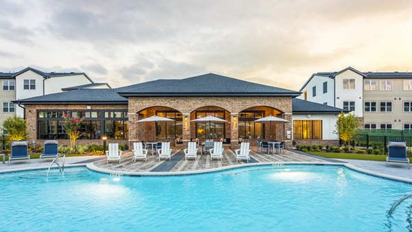 Infinity edge pool at Prose District West Apartments