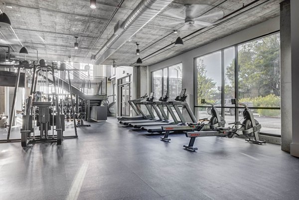 Bowers Apartments: Modern fitness center with state-of-the-art equipment