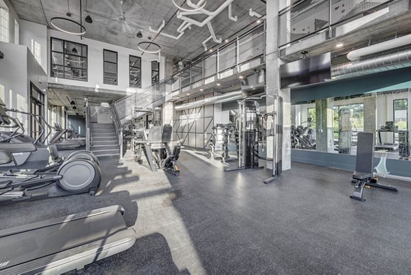 Modern fitness center with state-of-the-art equipment at Bowers Apartments, perfect for active lifestyles and residents seeking wellness amenities