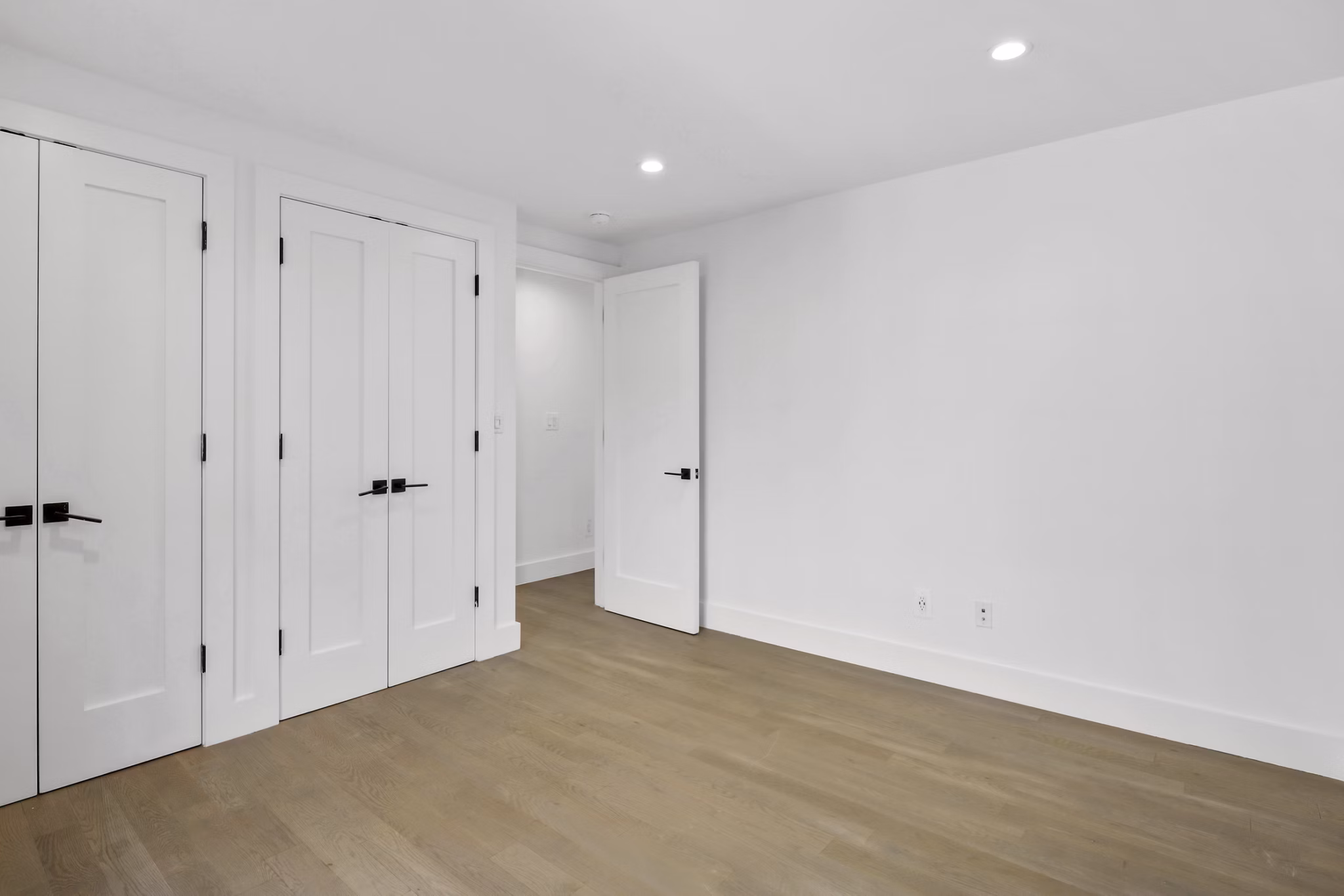 bedroom at 51 Irving Apartments