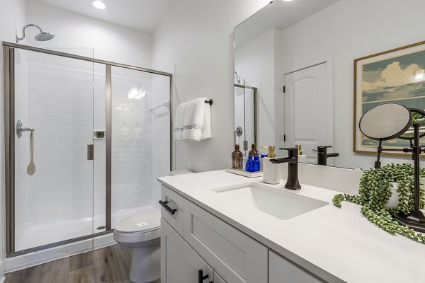 bathroom at The Avenues at Verdier Pointe Apartments