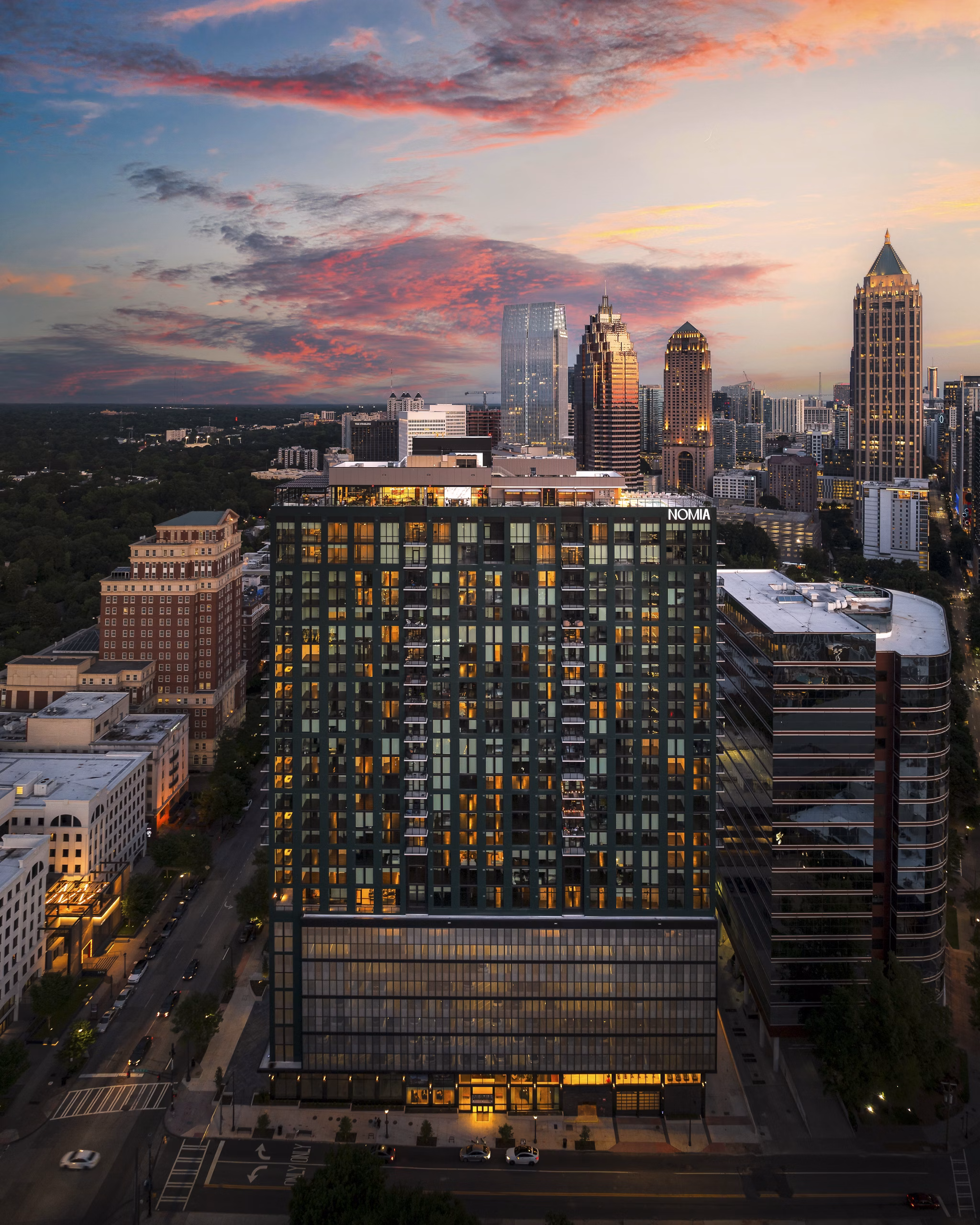 Nomia Apartments: Contemporary building in vibrant city location