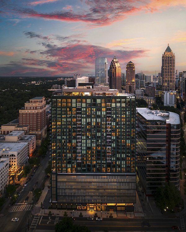 Nomia Apartments: Contemporary building in vibrant city location