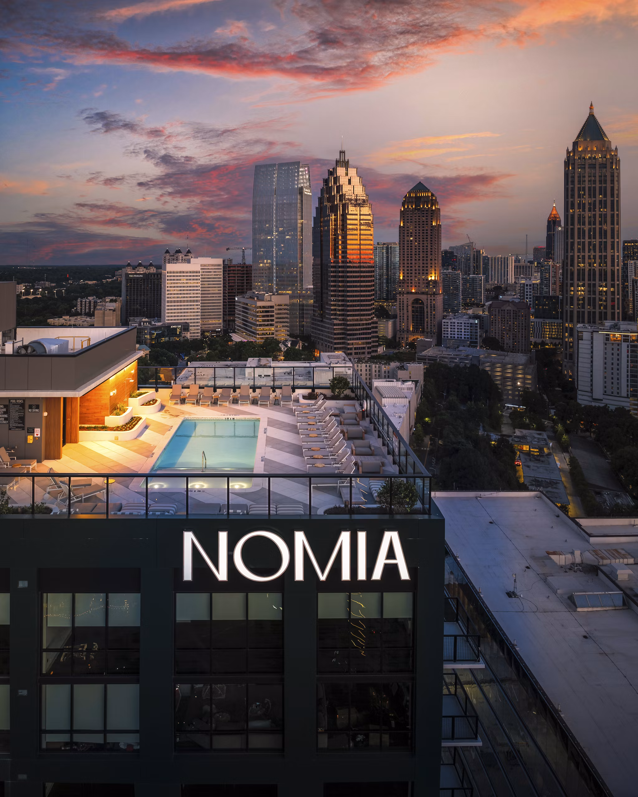 Nomia Apartments: Stylish high-rise luxury apartments in downtown location