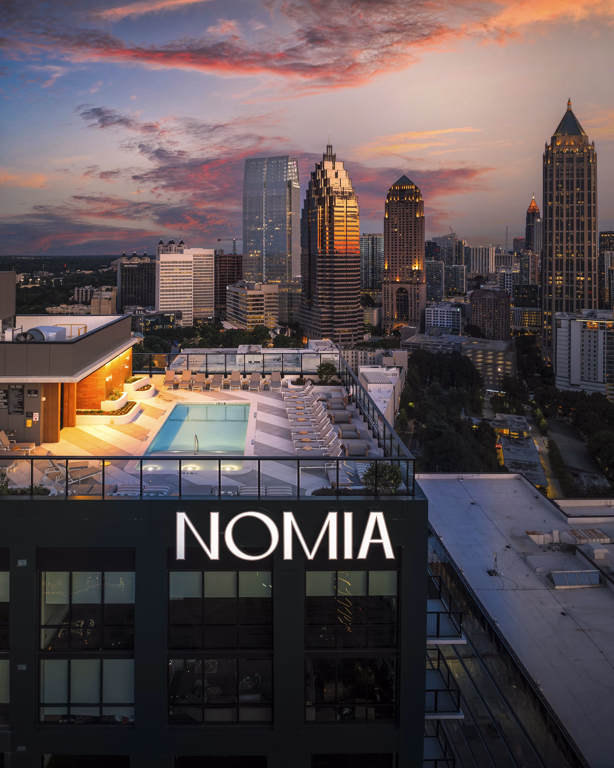 Nomia Apartments: Stylish high-rise luxury apartments in downtown location