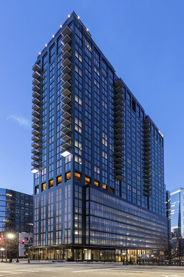 Nomia Apartments: Contemporary building in vibrant downtown neighborhood