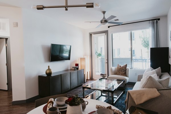 living room at Tanager Apartments