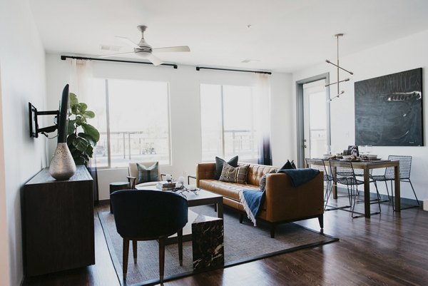 living room at Tanager Apartments