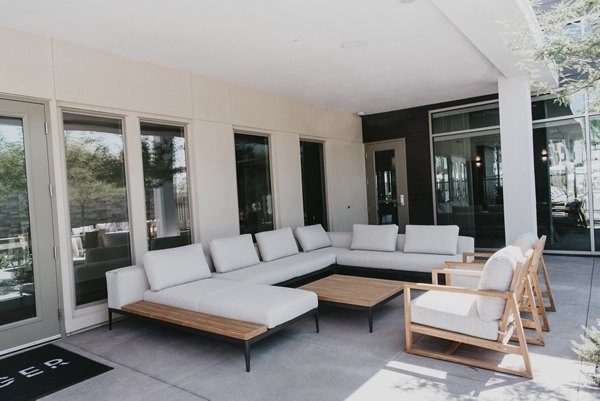 patio at Tanager Apartments