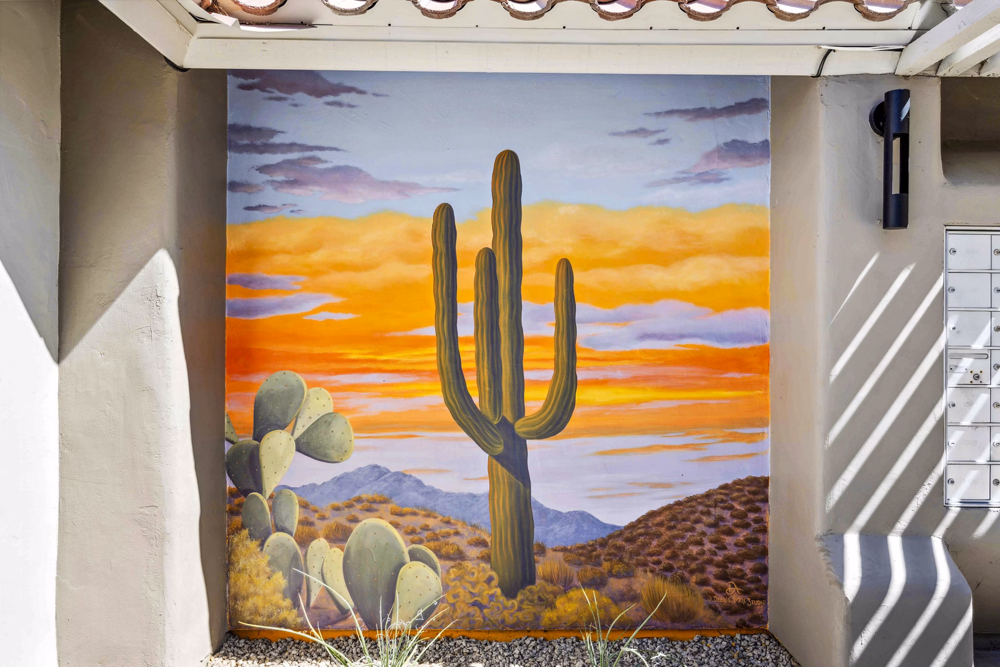 Spacious clubhouse and lobby featuring modern decor at Hideaway North Scottsdale Apartments