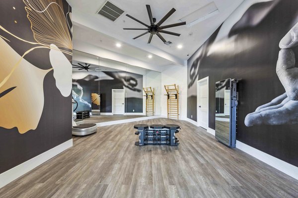 Modern fitness center with state-of-the-art equipment at Hideaway North Scottsdale Apartments, perfect for active lifestyles