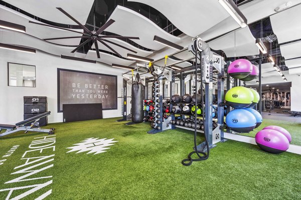 fitness center at Hideaway North Scottsdale Apartments