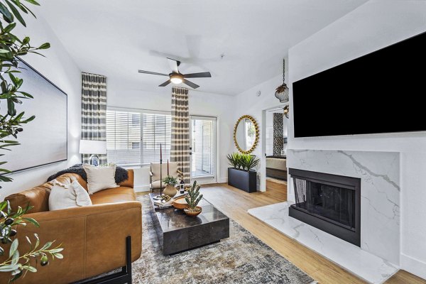 living room at Hideaway North Scottsdale Apartments