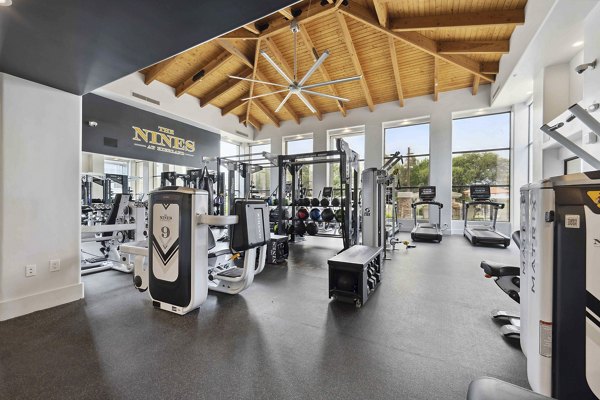 fitness center at Nines at Kierland Apartments