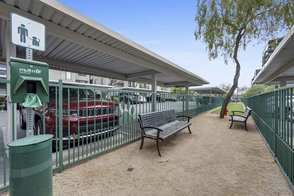 Nines at Kierland: Spacious dog park for pet-friendly living at luxury apartments in Scottsdale