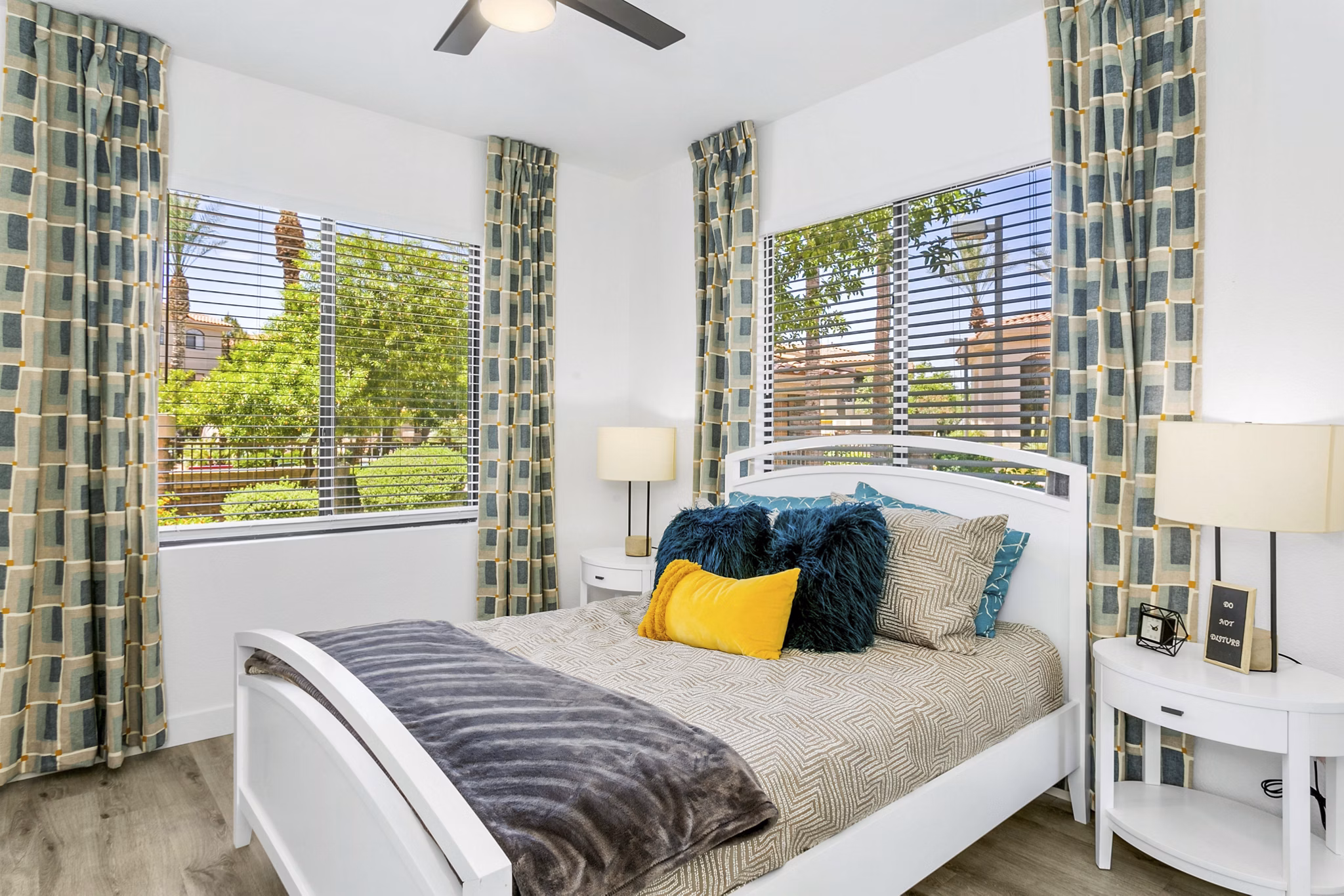 bedroom at San Portella Apartments