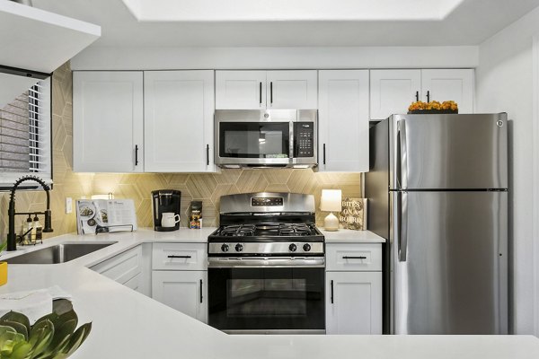 kitchen at San Portella Apartments