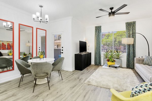 living room at San Portella Apartments