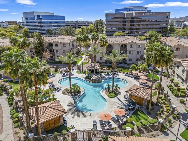 pool at San Portella Apartments