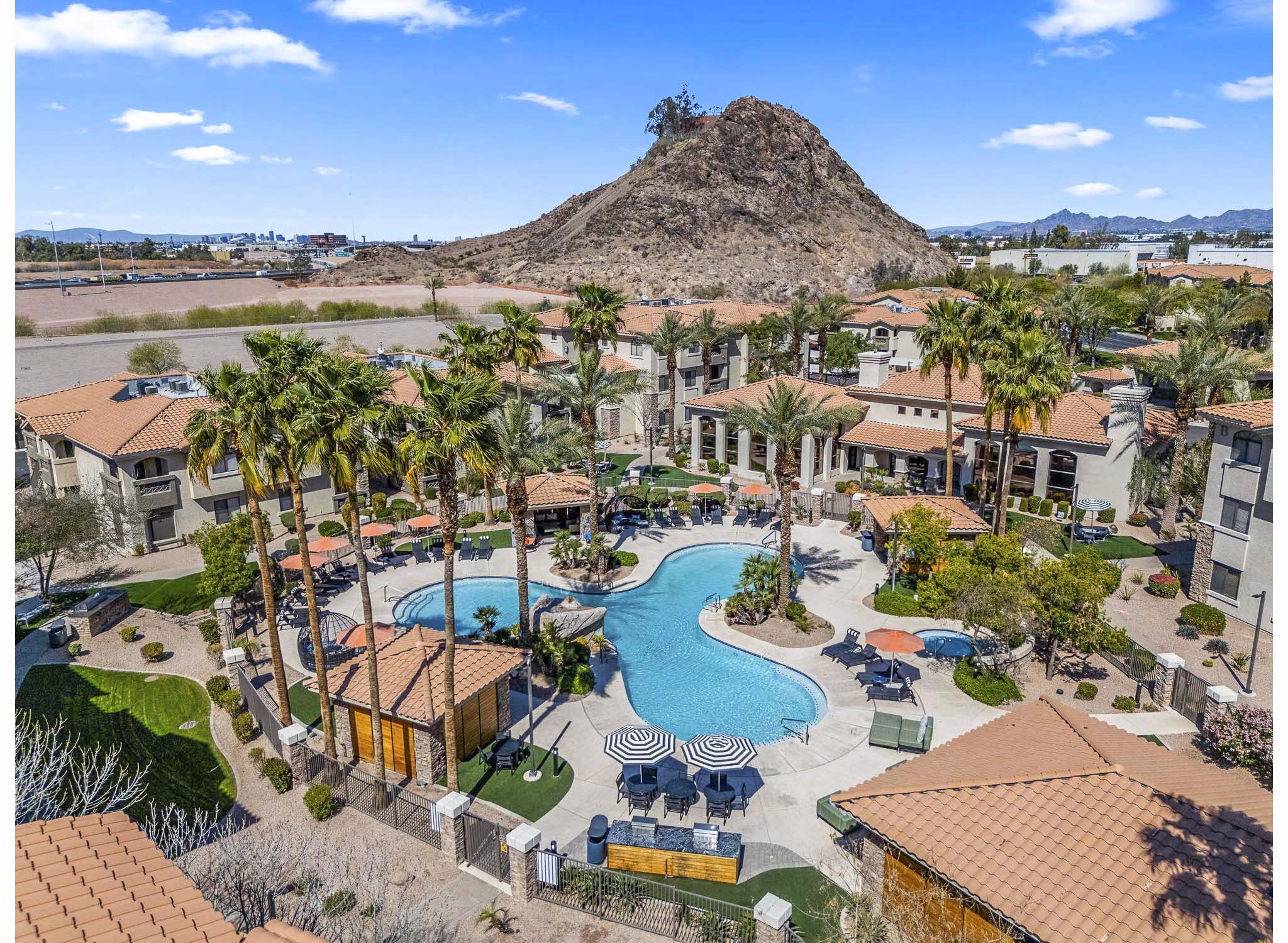 pool at San Portella Apartments