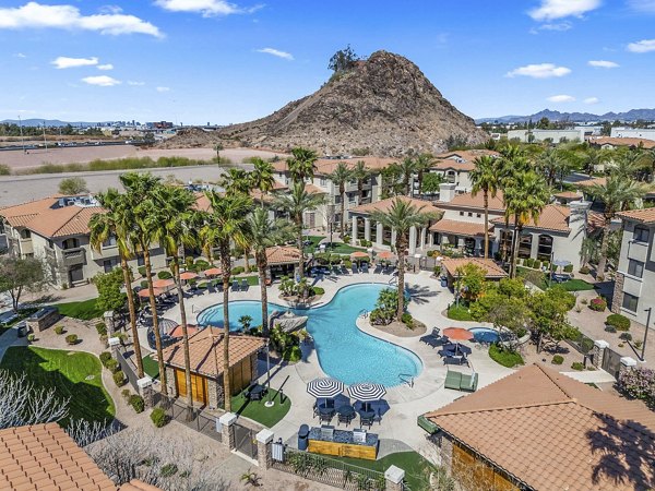pool at San Portella Apartments