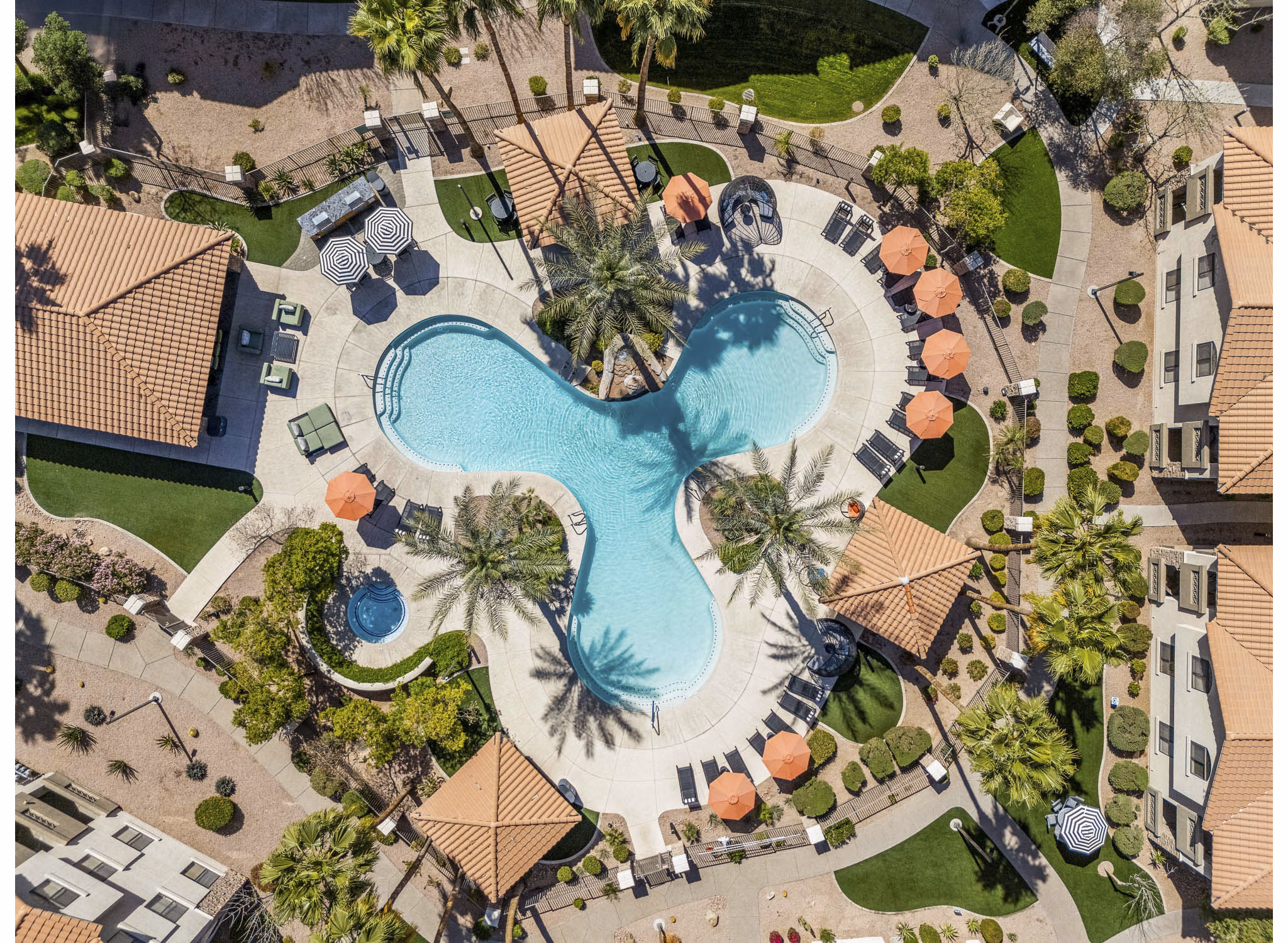 pool at San Portella Apartments