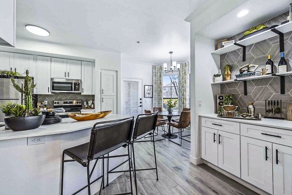 dining room at Zone Apartments