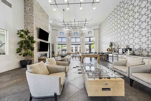 clubhouse/lobby at Zone Luxe Apartments