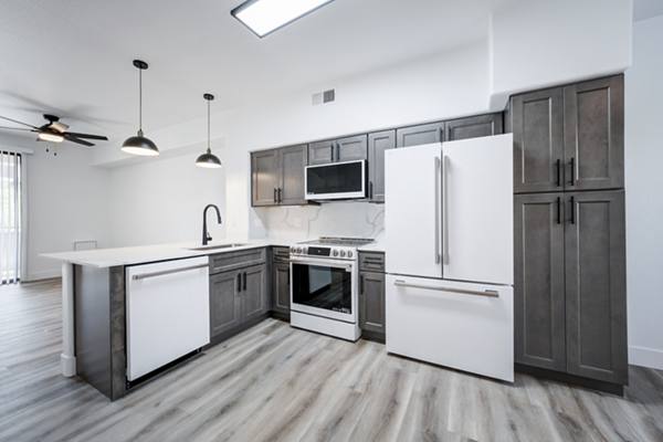 kitchen at Zone Westgate Apartments