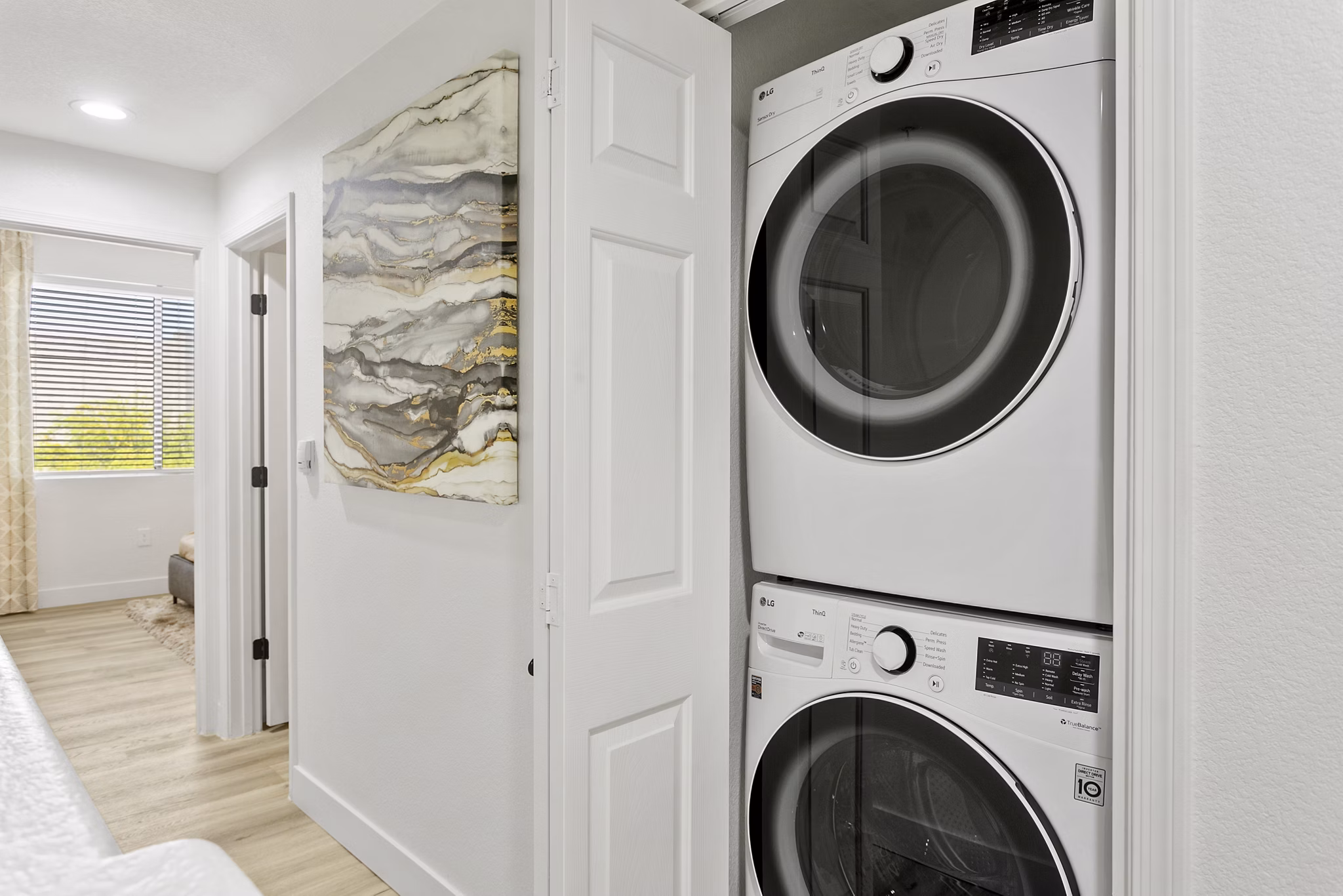 laundry facility at Zone Westgate Apartments