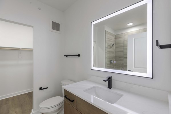 bathroom at Five810 Southlands Apartments