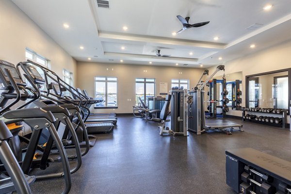 fitness center at Five810 Southlands Apartments