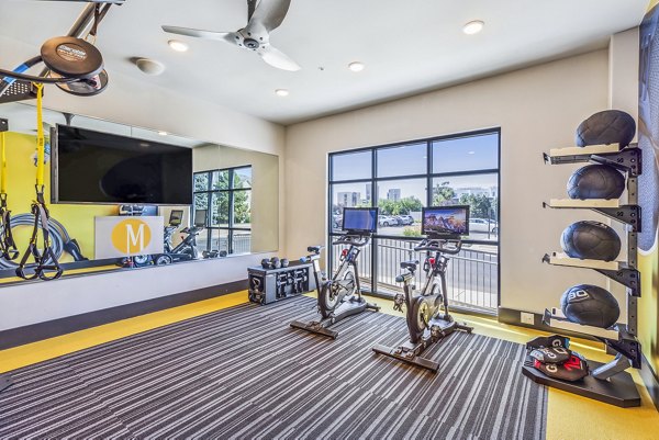 spin studio at Mezz at Fiddler's Green Apartments
