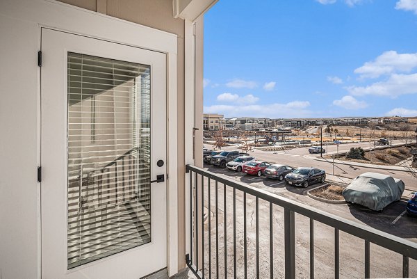 patio at Talus Flats Apartments