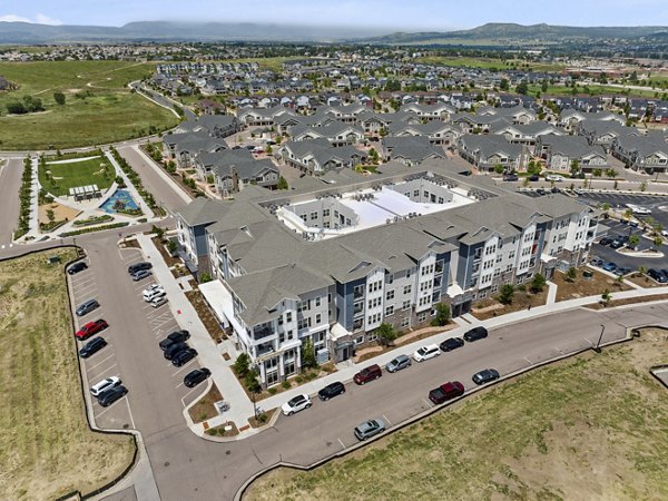 Talus Flats Apartments: Scenic view of luxury apartment exteriors in vibrant community