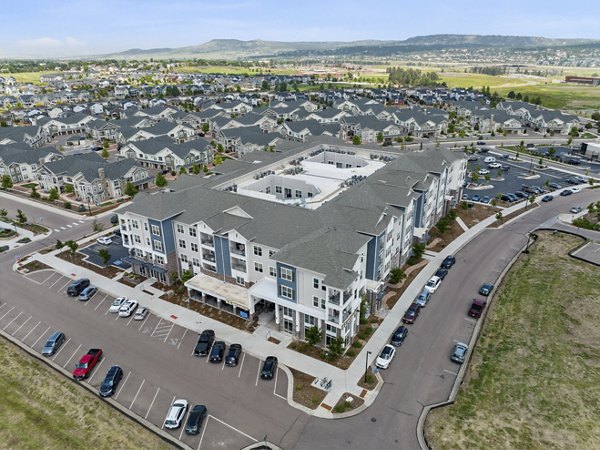 Scenic view of modern architecture at Talus Flats luxury apartments