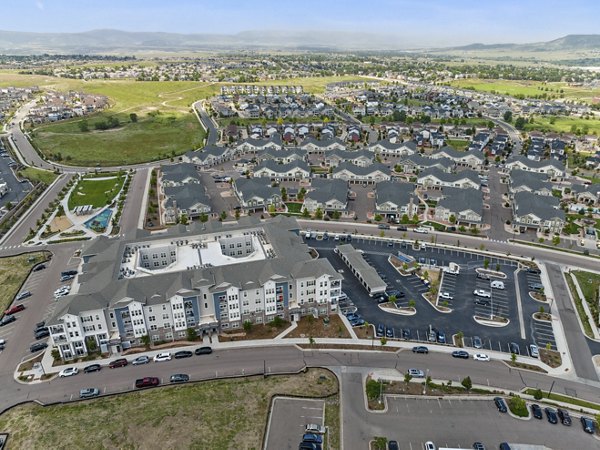 Scenic view from Talus Flats Apartments showcasing lush landscapes and city skyline