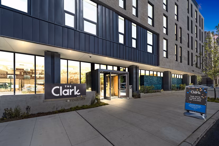 The Clark Apartments: Classic architecture mid-rise luxury apartments in Chicago