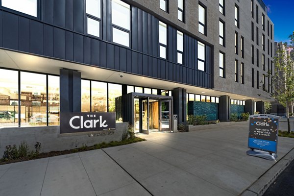 building at The Clark Apartments