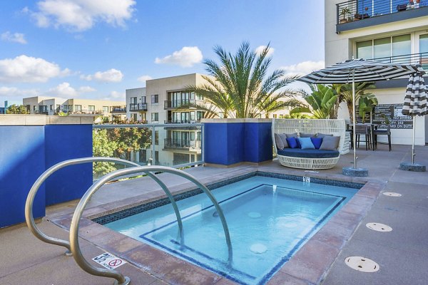 hot tub/jacuzzi/pool at Vive on the Park Apartments