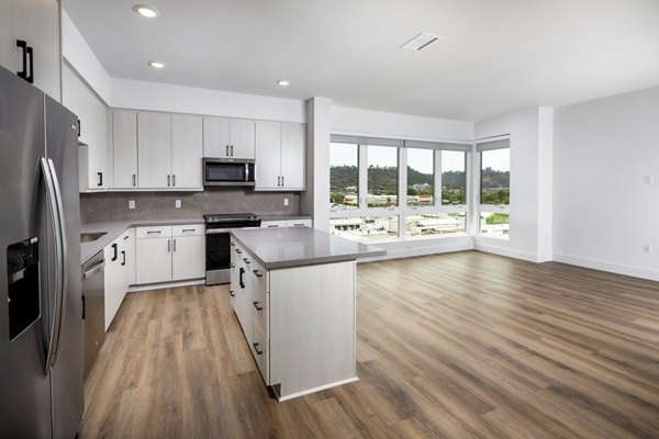 kitchen at Vora Lux Apartments 